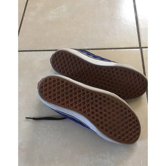 Vans Old Skool  Black with Blue checkers - Picture 5 of 7